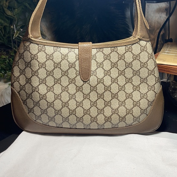 Gucci Jackie O bag purse shoulder bag logo GG - Picture 4 of 12